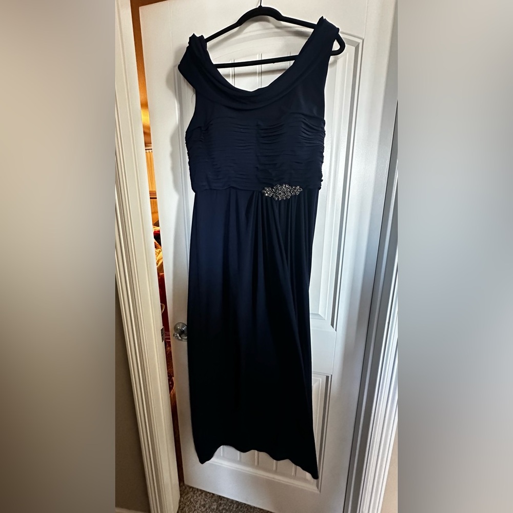 Alex Evenings Navy Dress size 16